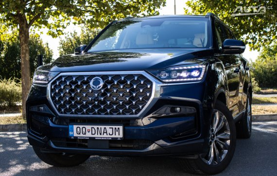 SsangYong Rexton 2.2 e-XDI 4x4 A/T, 148kW (2024) / AJ NA SPLÁTKY / PROTIÚČET / 2024 modrá