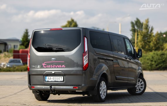 Ford Tourneo Custom 2.0 TDCi Titanium / 125kW / A6 / ZÁRUKA / AJ NA SPLÁTKY / PROTIÚČET 2023 šedá