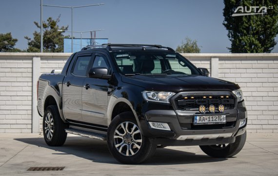 Ford Ranger 3.2 TDCi 4x4 Wildtrak plus AT/6 147kW / AJ NA SPLÁTKY / PROTIÚČET 2018 černá
