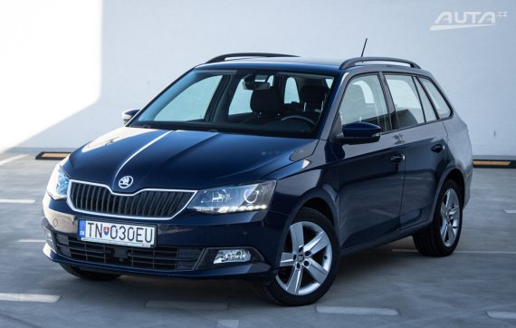 Škoda Fabia Combi 1.2 TSI Style+, 66kW, M5, 5d. / AJ NA SPLÁTKY / PROTIÚČET / 2015 modrá
