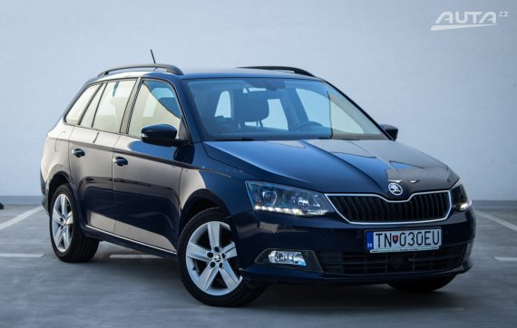 Škoda Fabia Combi 1.2 TSI Style+, 66kW, M5, 5d. / AJ NA SPLÁTKY / PROTIÚČET / 2015 modrá