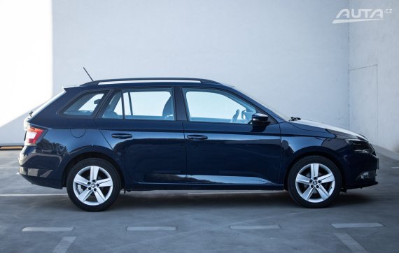 Škoda Fabia Combi 1.2 TSI Style+, 66kW, M5, 5d. / AJ NA SPLÁTKY / PROTIÚČET / 2015 modrá