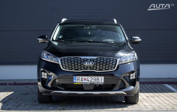 Kia Sorento 2.2 CRDi GT-Line / 147kW / A8 / ZÁRUKA / AJ NA SPLÁTKY / PROTIÚČET 2019 černá