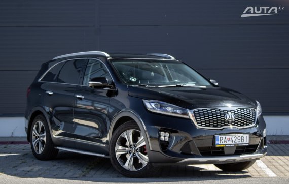 Kia Sorento 2.2 CRDi GT-Line / 147kW / A8 / ZÁRUKA / AJ NA SPLÁTKY / PROTIÚČET 2019 černá