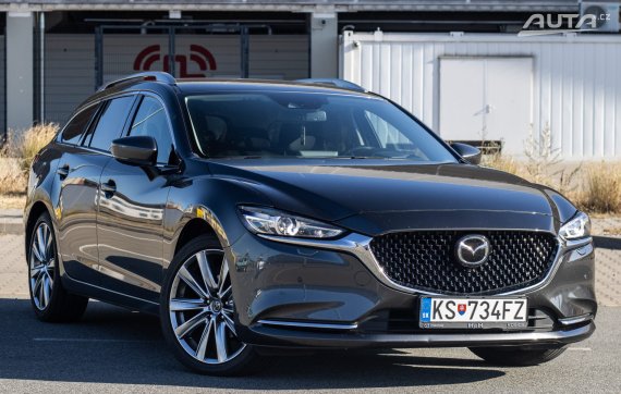 Mazda 6 Combi (Wagon) 2.5 Skyactiv-G A/T, 143kW (2022) / AJ NA SPLÁTKY / PROTIÚČET / 2022 šedá
