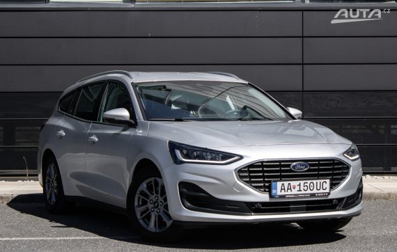 Ford Focus Kombi 1.5 EcoBlue Titanium / 85kW / A8 / ZÁRUKA / AJ NA SPLÁTKY / PROTIÚČET 2025 šedá