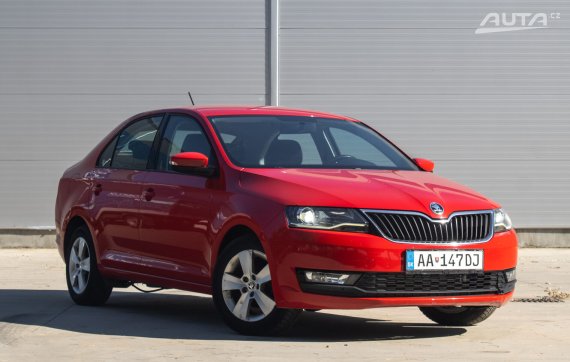 Škoda Rapid 1.0 TSI Ambition / 70kW / M5 / ZÁRUKA / AJ NA SPLÁTKY / PROTIÚČET 2018 červená