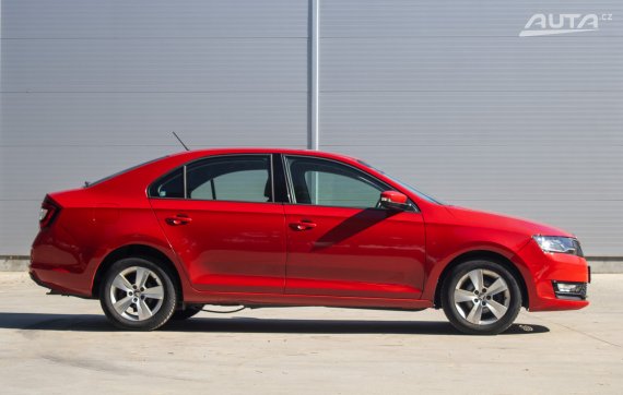 Škoda Rapid 1.0 TSI Ambition / 70kW / M5 / ZÁRUKA / AJ NA SPLÁTKY / PROTIÚČET 2018 červená