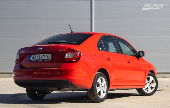 Škoda Rapid 1.0 TSI Ambition / 70kW / M5 / ZÁRUKA / AJ NA SPLÁTKY / PROTIÚČET 2018 červená