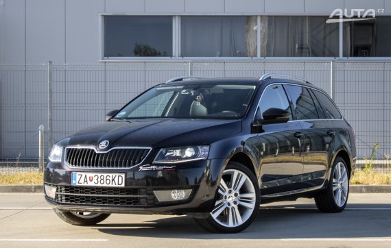 Škoda Octavia Combi 2.0 TDI Elegance / Exclusive / 110kW / M6 / ZÁRUKA / AJ NA SPLÁTKY / PROTIÚČET 2015 - hlavní pohled