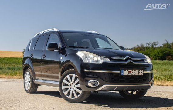 Citroën C-Crosser 2.2 HDi Exclusive / 115kW / A6 / AJ NA SPLÁTKY / PROTIÚČET 2012 černá