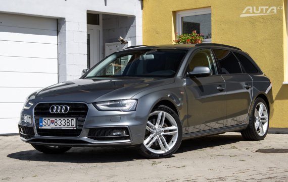 Audi A4 Avant 2.0 TDI S-Line / 110kW / A7 / ZÁRUKA / AJ NA SPLÁTKY / PROTIÚČET 2015 - hlavní pohled