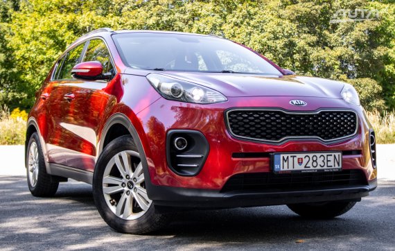 Kia Sportage 1.7 CRDi Silver 2018 červená