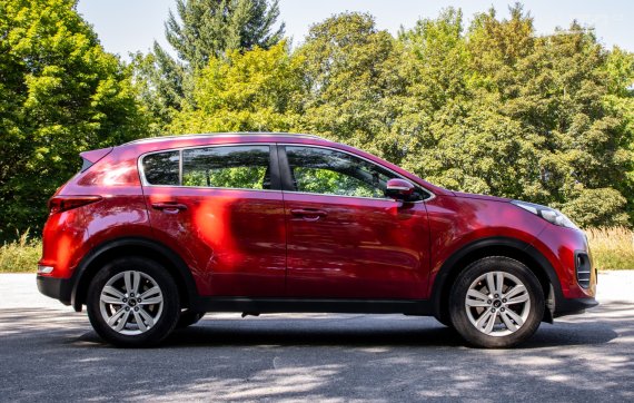 Kia Sportage 1.7 CRDi Silver 2018 červená