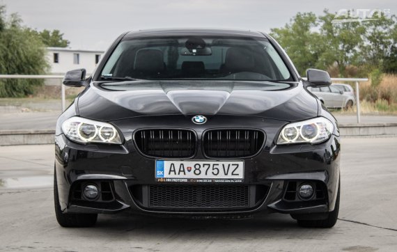 BMW Rad 5 530d xDrive F10 A/T, 190kW, A8 / AJ NA SPLÁTKY / PROTIÚČET / 2011 černá
