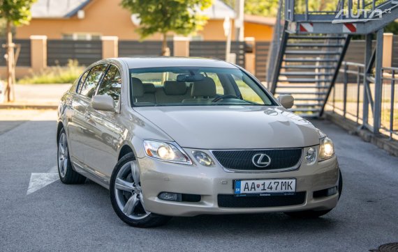 Lexus GS 430 208kW/283HP AT/6 RWD / AJ NA SPLÁTKY / PROTIÚČET 2008 hnědá