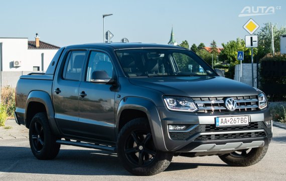 Volkswagen Amarok 3.0 V6 TDI BMT Aventura 4x4 A/T, 190kW (2019) / AJ NA SPLÁTKY / PROTIÚČET / 2019 šedá