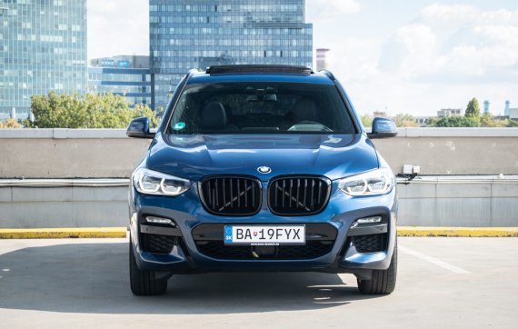 BMW X3 xDrive30d M-packet A/T, 195kW, A8 / AJ NA SPLÁTKY / PROTIÚČET / 2020 modrá