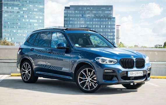 BMW X3 xDrive30d M-packet A/T, 195kW, A8 / AJ NA SPLÁTKY / PROTIÚČET / 2020 modrá