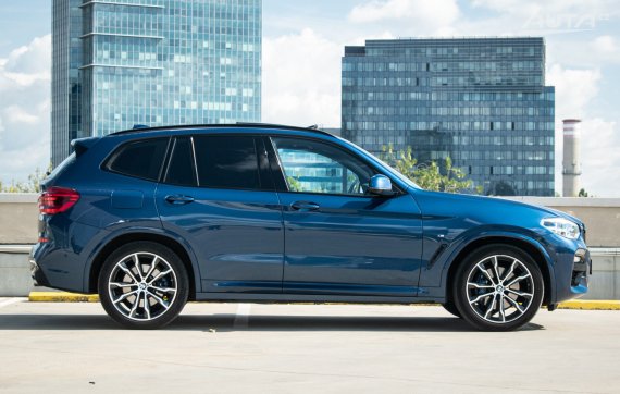 BMW X3 xDrive30d M-packet A/T, 195kW, A8 / AJ NA SPLÁTKY / PROTIÚČET / 2020 modrá