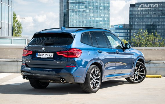 BMW X3 xDrive30d M-packet A/T, 195kW, A8 / AJ NA SPLÁTKY / PROTIÚČET / 2020 modrá