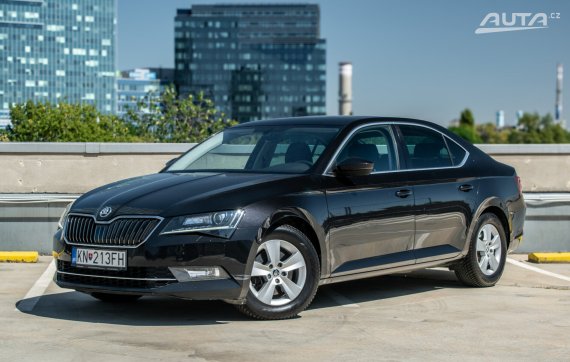 Škoda Superb 3 1.6 TDI 2016 AT/7 88kW / AJ NA SPLÁTKY / PROTIÚČET 2016 - hlavní pohled