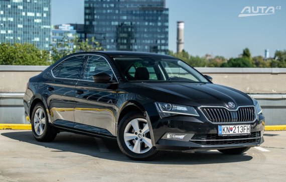 Škoda Superb 3 1.6 TDI 2016 AT/7 88kW / AJ NA SPLÁTKY / PROTIÚČET 2016 černá