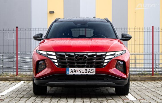 Hyundai Tucson 1.6 T-GDi Mild Hybrid / 110kW / A7 / ZÁRUKA / AJ NA SPLÁTKY / PROTIÚČET 2023 červená