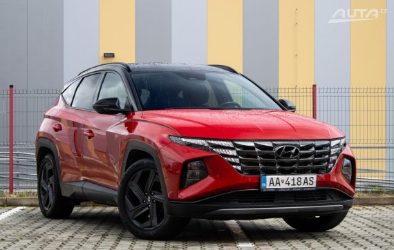 Hyundai Tucson 1.6 T-GDi Mild Hybrid / 110kW / A7 / ZÁRUKA / AJ NA SPLÁTKY / PROTIÚČET 2023 červená