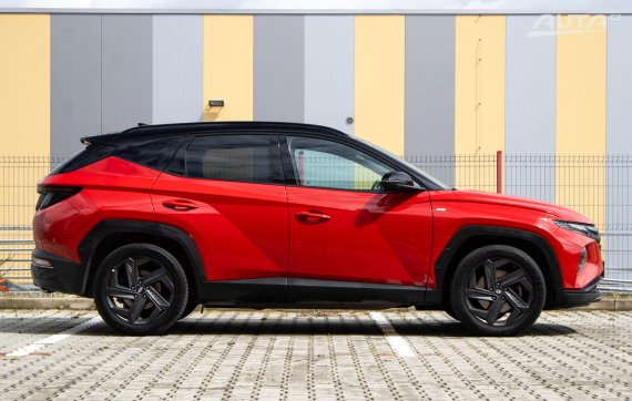 Hyundai Tucson 1.6 T-GDi Mild Hybrid / 110kW / A7 / ZÁRUKA / AJ NA SPLÁTKY / PROTIÚČET 2023 červená