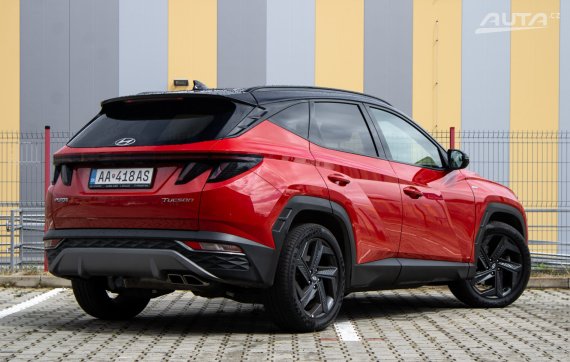 Hyundai Tucson 1.6 T-GDi Mild Hybrid / 110kW / A7 / ZÁRUKA / AJ NA SPLÁTKY / PROTIÚČET 2023 červená