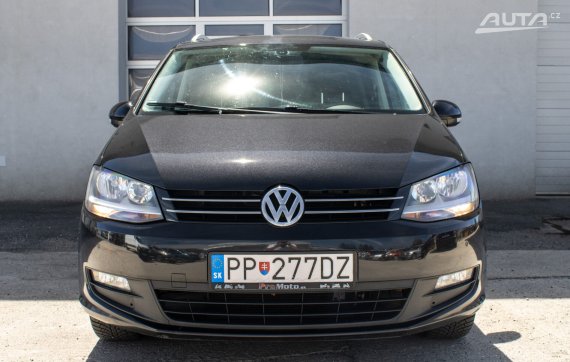 Volkswagen Sharan 2.0 TDI Trendline / 103kW / M6 / ZÁRUKA / AJ NA SPLÁTKY / PROTIÚČET 2011 černá