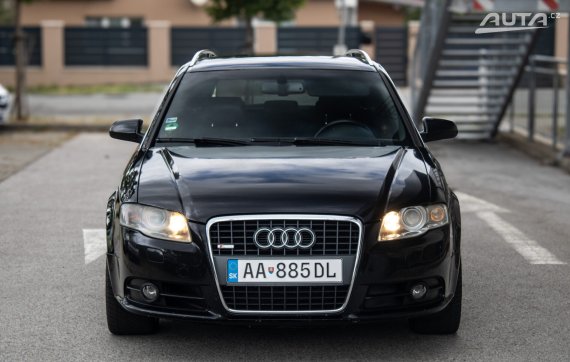 Audi A4 Avant 2.0 TDI Quattro S-Line / 125kW / M6 / AJ NA SPLÁTKY / PROTIÚČET 2007 černá