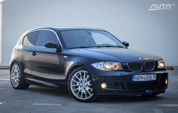 BMW Rad 1 Coupé 130i Limited Sport Edition E81, 195kW, M6 / AJ NA SPLÁTKY / PROTIÚČET / 2007 černá