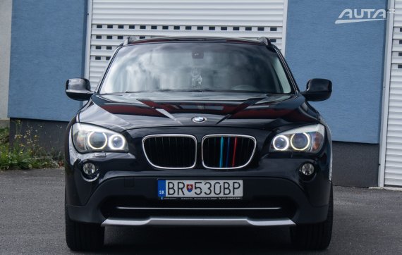 BMW X1 xDrive18d A/T, 105kW (2012) / AJ NA SPLÁTKY / PROTIÚČET / 2012 černá