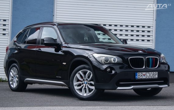 BMW X1 xDrive18d A/T, 105kW (2012) / AJ NA SPLÁTKY / PROTIÚČET / 2012 černá