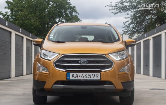 Ford EcoSport 1.0 EcoBoost, 92kW (2019) / AJ NA SPLÁTKY / PROTIÚČET / 2019 oranžová