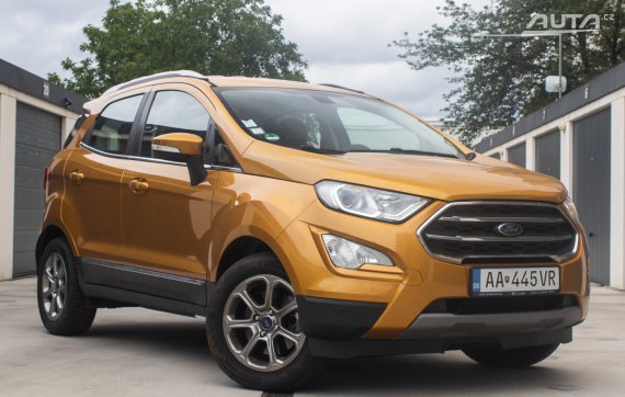 Ford EcoSport 1.0 EcoBoost, 92kW (2019) / AJ NA SPLÁTKY / PROTIÚČET / 2019 oranžová