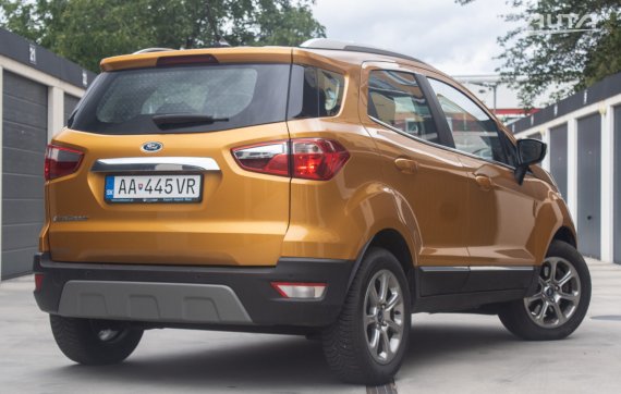 Ford EcoSport 1.0 EcoBoost, 92kW (2019) / AJ NA SPLÁTKY / PROTIÚČET / 2019 oranžová