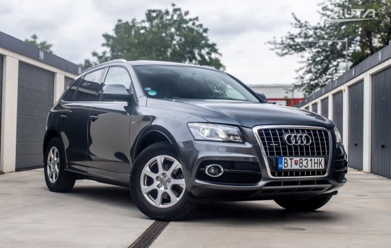 Audi Q5 S line 202kW MT/6 QUATTRO 2009 / AJ NA SPLÁTKY / PROTIÚČET 2009 šedá