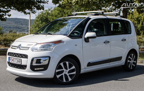 Citroën C3 Picasso 1.2 PureTech, 81kW (2015) / AJ NA SPLÁTKY / PROTIÚČET / 2015 bílá
