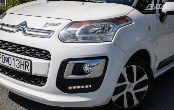 Citroën C3 Picasso 1.2 PureTech, 81kW (2015) / AJ NA SPLÁTKY / PROTIÚČET / 2015 bílá