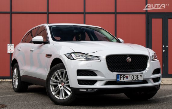 Jaguar F-Pace 2.0D l4 AWD / 132kW / A8 / ZÁRUKA / AJ NA SPLÁTKY / PROTIÚČET 2017 bílá