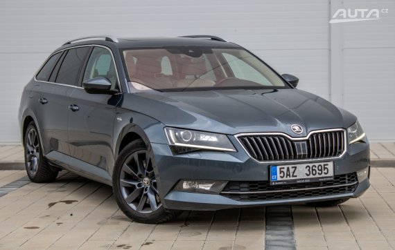 Škoda Superb Laurin Klement 4x4 206kW 2017 AT 2017 šedá