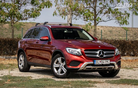 Mercedes-Benz GLC SUV 250d 4MATIC A/T, 150kW, A9 / AJ NA SPLÁTKY / PROTiÚČET / 2016 červená