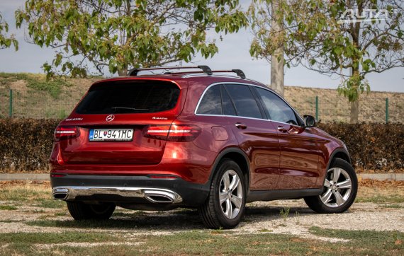 Mercedes-Benz GLC SUV 250d 4MATIC A/T, 150kW, A9 / AJ NA SPLÁTKY / PROTiÚČET / 2016 červená