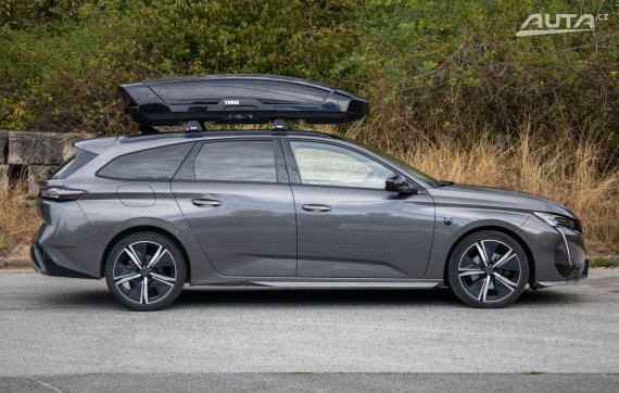 Peugeot 308 SW 1.5 BlueHDi GT Line / 96kW / A8 / ZÁRUKA / AJ NA SPLÁTKY / PROTIÚČET/ MATRIX 2022 šedá