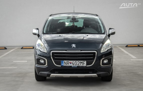 Peugeot 3008 1.6 Vti Style, 88kW, M5 / AJ NA SPLÁTKY / PROTIÚČET / 2014 modrá