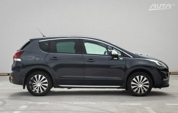 Peugeot 3008 1.6 Vti Style, 88kW, M5 / AJ NA SPLÁTKY / PROTIÚČET / 2014 modrá