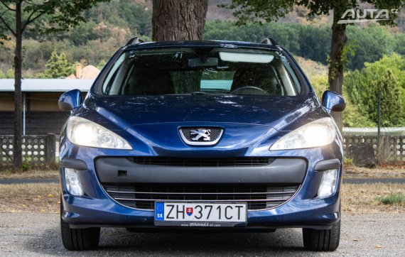 Peugeot 308 Break/SW 1.4, 70 kW (2008) / AJ NA SPLÁTKY / PROTIÚČET / 2008 modrá